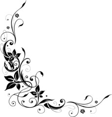 Blütenrahmen, filigran