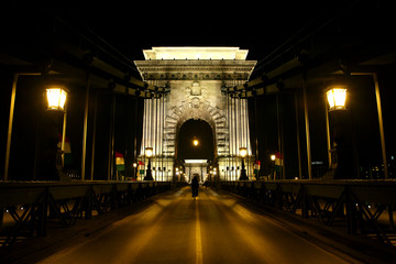 Budapest at night