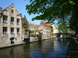 Canal Bruges Belgique