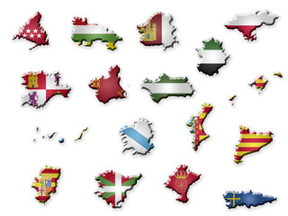 Mapa de las autonomias españolas