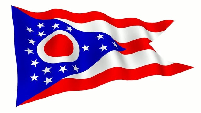 Ohio (US) Animated Flag