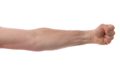 Isolated Arm with Fist