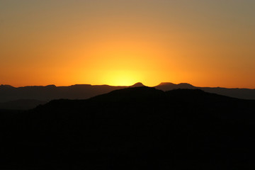 Fototapeta premium Sonnenuntergang pur