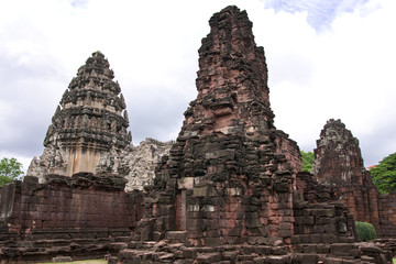 Fototapeta na wymiar Pimai ancient city, northeast of Thailand