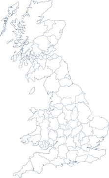 Map Of Mainland Uk