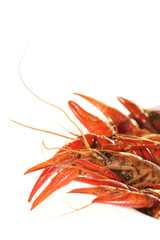 Boiled crawfish