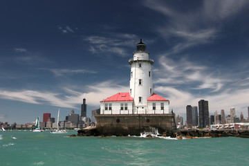 PHARE A CHICAGO,ILL_USA © Tim LeRoy