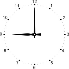 Vector Clock Dial