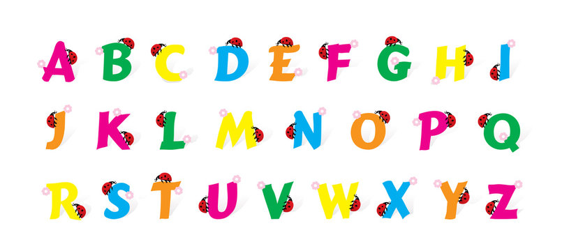 alfabeto coccinellato