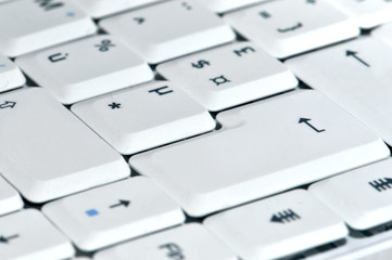 clavier blanc