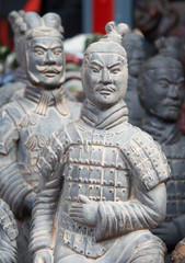 Naklejka na ściany i meble Figury Clay Soldier w Chinach.
