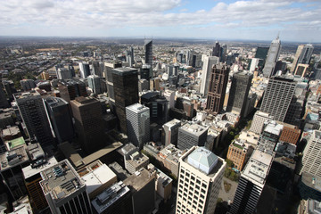 Fototapeta na wymiar Nowoczesne miasto - Melbourne