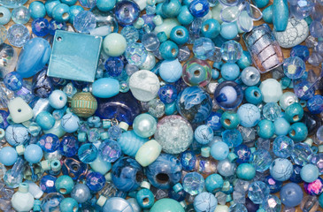 Bue beads