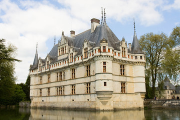 Chateau Azay Le Rideau. Loire Valley, France