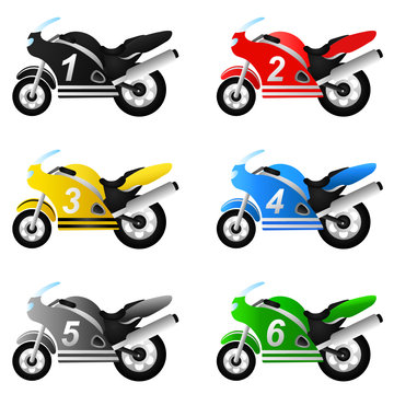 motorcycle set