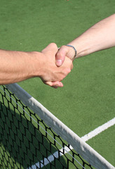 tennis saluto
