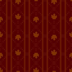 Maple Leaf Red Pattern
