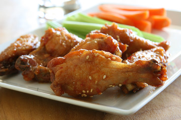 Spicy Asian Chicken Wings