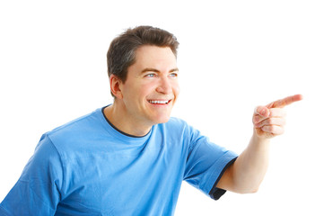Happy man