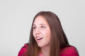 Fototapeta premium Surprised Girl