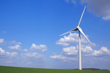 Fototapeta premium éolienne en action