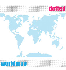 dotted worldmap