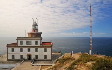 Fototapeta na wymiar El Faro de Cabo Finisterre