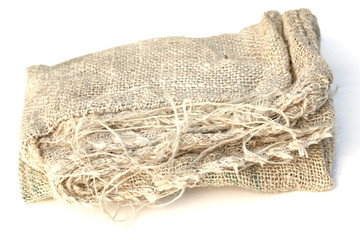 sac en toile de jute brute