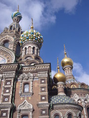Fototapeta na wymiar Blutskirche in Sankt Petersburg II