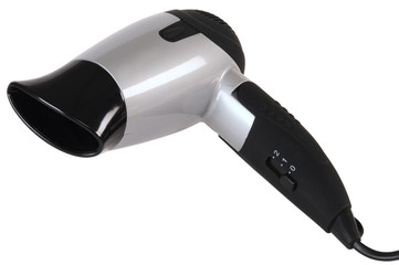 Hairdryer. Clipping path.