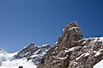 Sphinx observation point on the top of Jungfraujoch