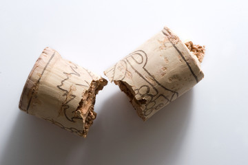 broken wine cork
