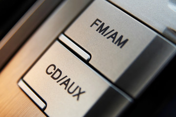 Car cd-radio control buttons