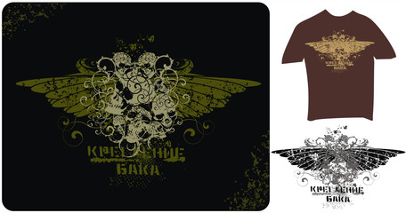 Skulls with wings © toshi8