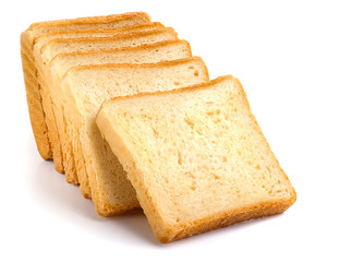 Toasts isolated