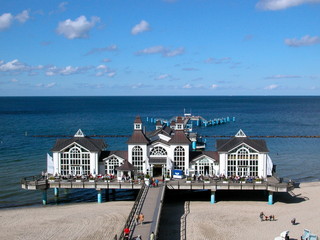 Seebrücke Sellin auf Rügen