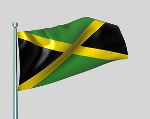 Nationalflagge Jamaica