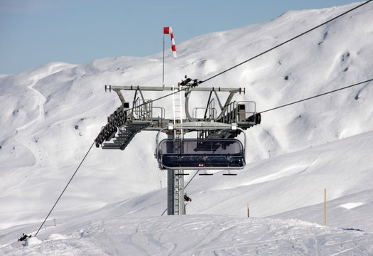 Sessellift - St. Anton - Skigebiet