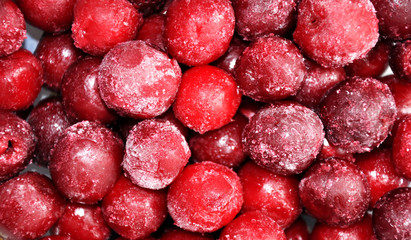 Frozen cherries
