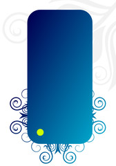 Blue banner