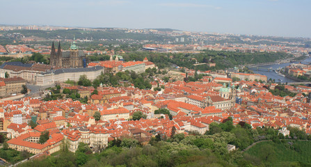 Fototapeta na wymiar Prague -historic cityscape