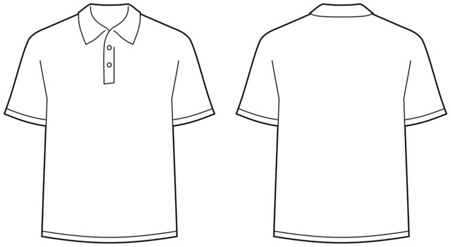Polo Shirt Front And Back Images – Browse 30,664 Stock Photos, Vectors ...