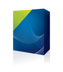 blue software box