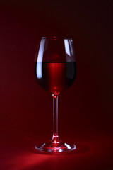 Glass of wine