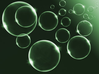 Lichtspiel der Seifenblasen