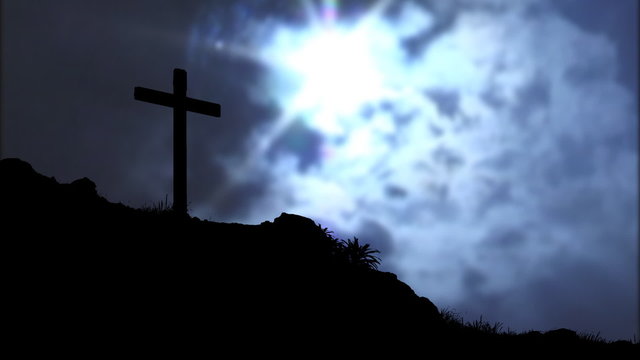 Cross and Clouds