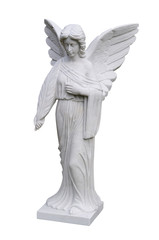 Isolated Angel Statue