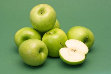 green apples
