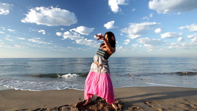 beach dancer
