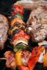 Chicken barbecue kebab
